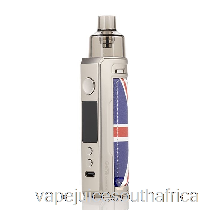 Vape Pods Voopoo Drag X 80W Pod Mod Kit Silver Knight